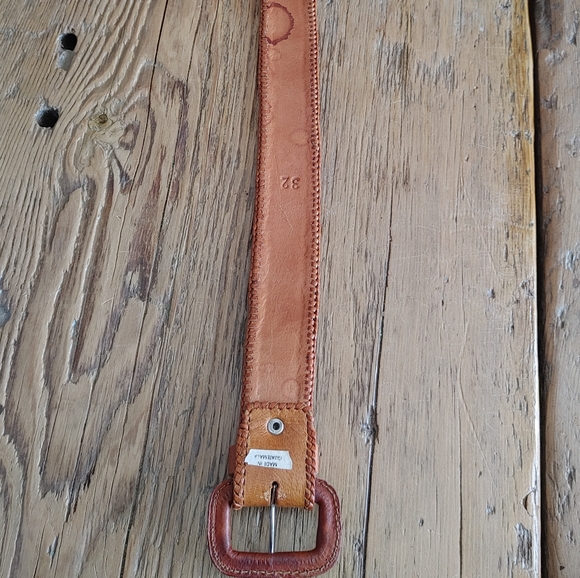 Vintage Leather Multicoloured Bohemian Belt - Picture 3 of 5